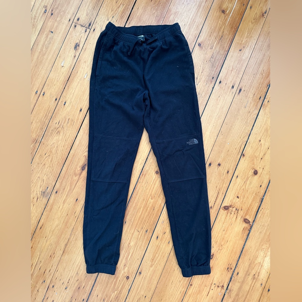 Men’s fleece north face pants size small